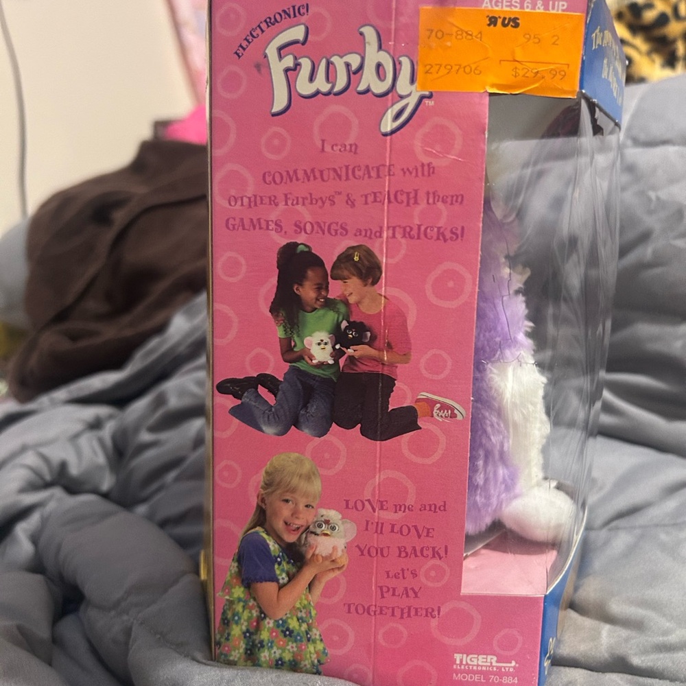 Purple & White Furby Interactive Toy - Picture 8 of 8